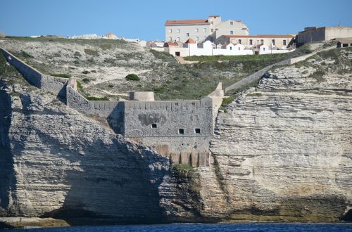 corsica white cliffs cliff