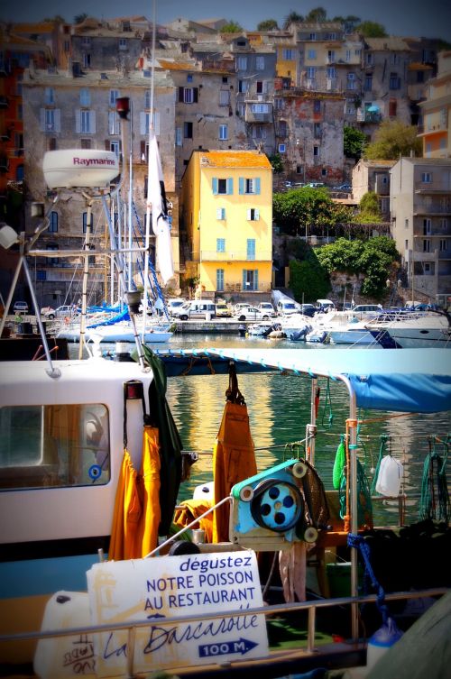 corsica port boats