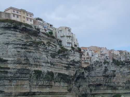 corsican bonifacio cliffs