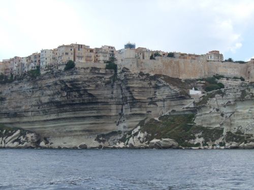 corsican bonifacio cliffs