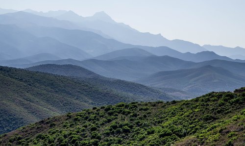 corsican  mountains  valleys