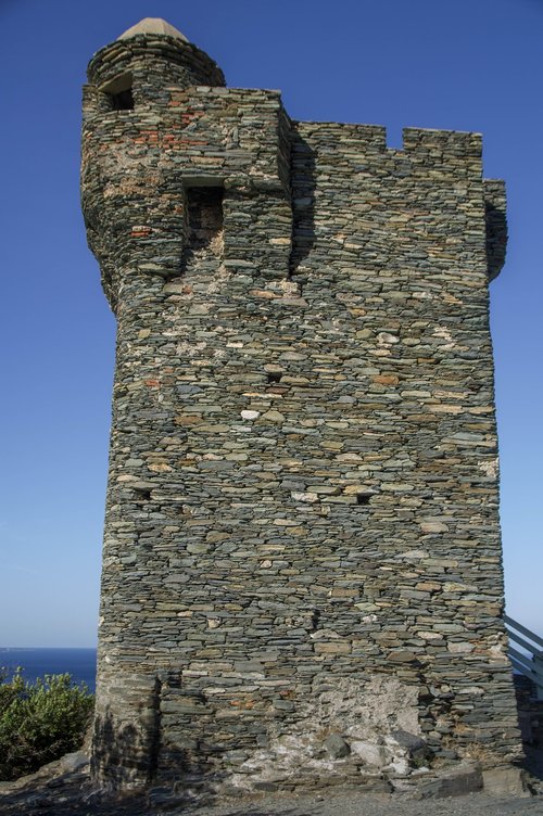 corsican  nonza  tower