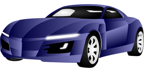 corvette racing car lilac