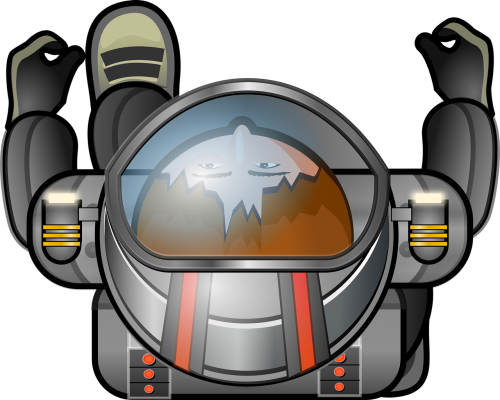 cosmonaut space suit