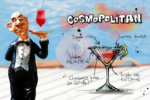 cosmopolitan cocktail drink