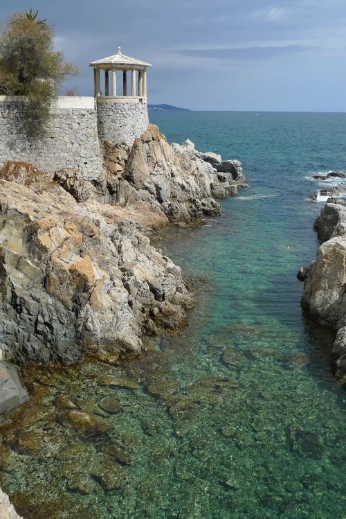 costa brava rocks coastal