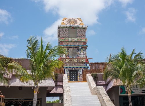 costa maya  mexico  tower