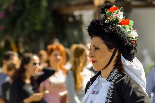 costume  traditional  macedonian