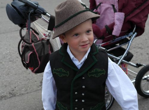 costume boy bavarian