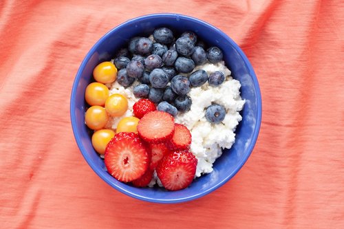 cottage cheese  food  breakfast