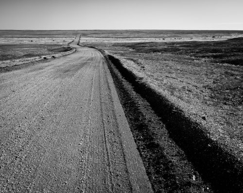 country road winding