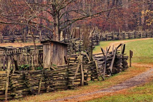 country fence rural