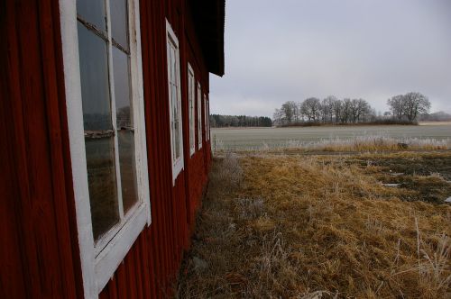 country barn house