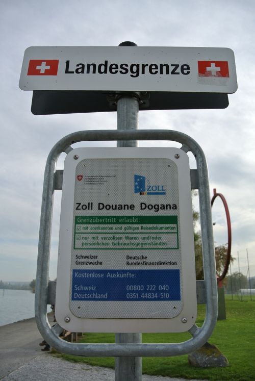 country border switzerland shield
