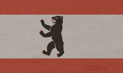 country flag berlin berlin bear
