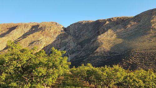 country side  mountain  sky