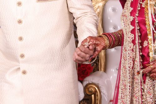 couple indian wedding