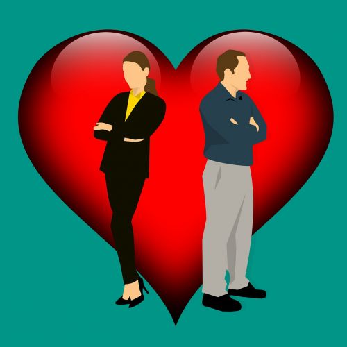 couple - relationship divorce arguing