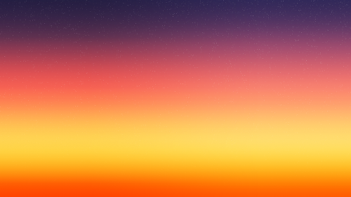 course sky sunset