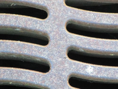 cover iron sewage system