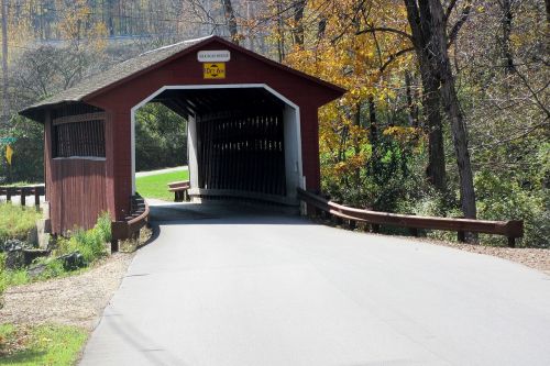 covered bridge amish covered