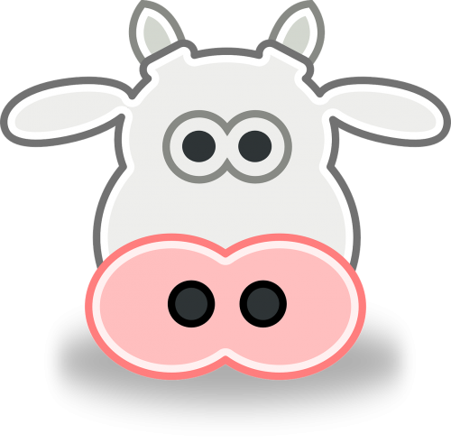cow herbivore head
