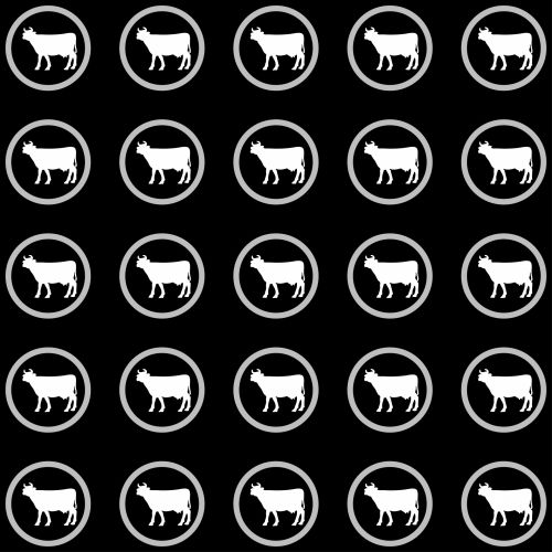 Cow Wallpaper Pattern Background