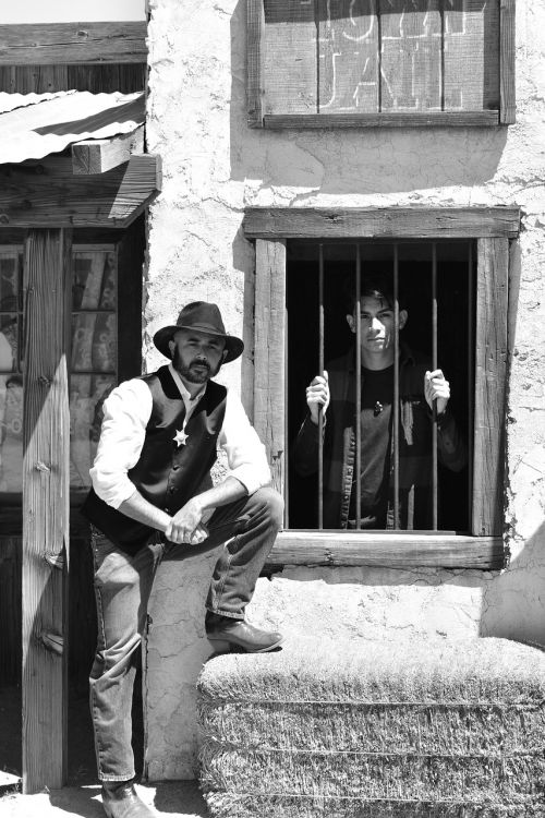 cowboy western jail house