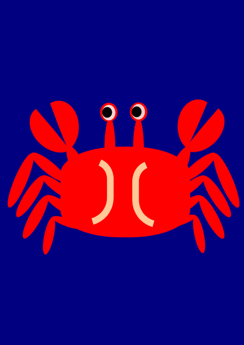 crab sea animal
