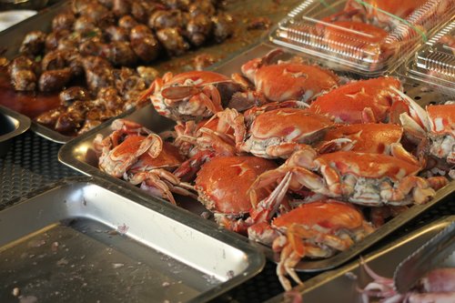 crab  barbecue  seafood