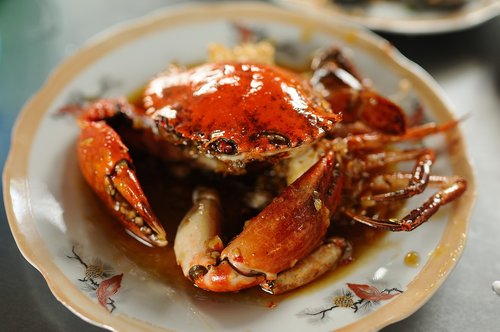 crab  food  crab with tamarind sauce