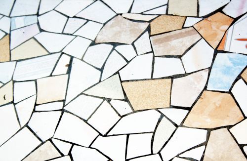 Cracked Tiles Background 2