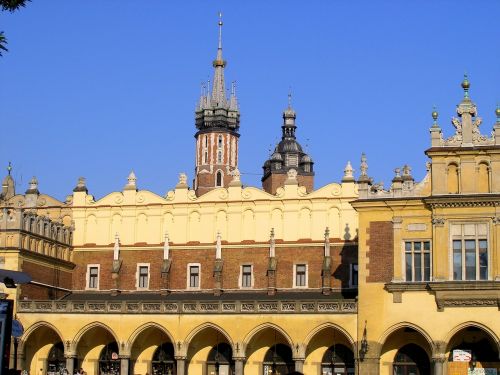 cracow poland buildings