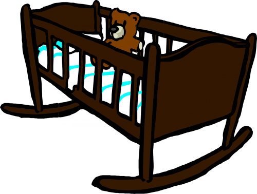 cradle crib baby