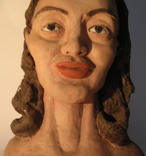 crafts woman statue