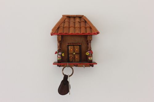 crafts keychain house