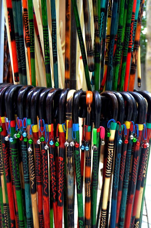 crafts sticks of colors canes
