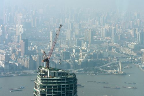 crane skyscraper outlook