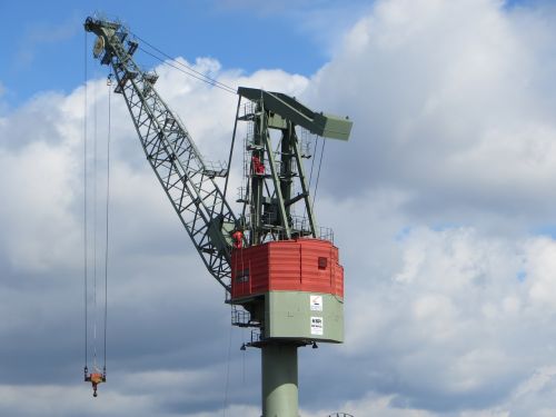 crane site construction machinery