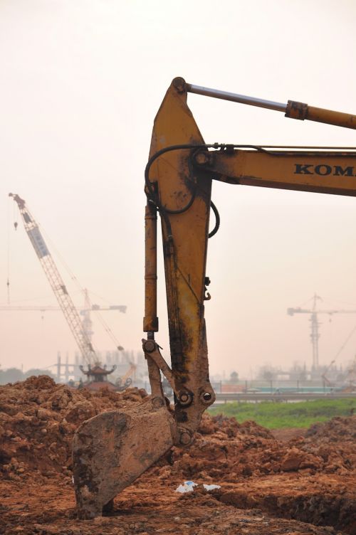 dig excavator construction