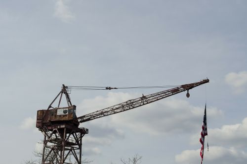 crane baltimore flag