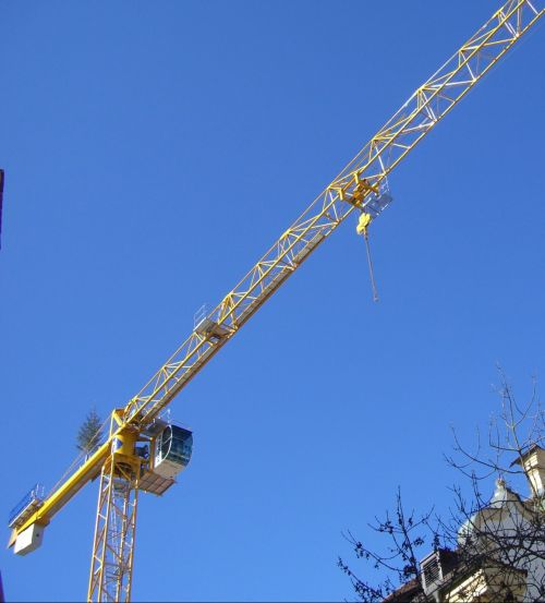 crane baukran crane arm