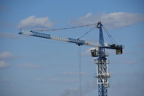 crane  construction  sky