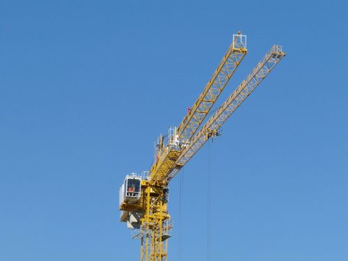 crane baukran scaffold