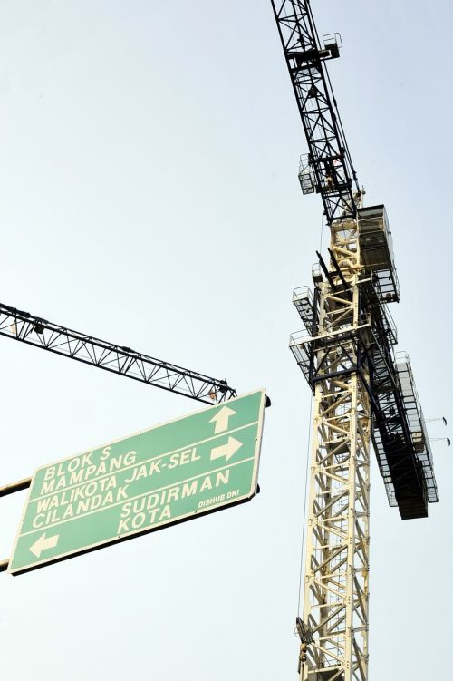 crane construction direction