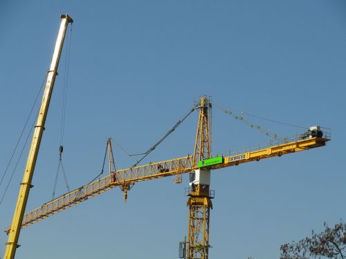 crane assembly liebherr