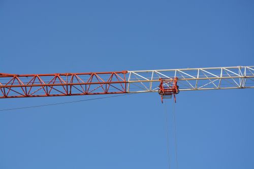 crane arm site work