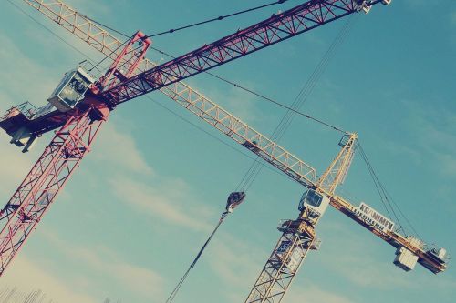 cranes construction industrial