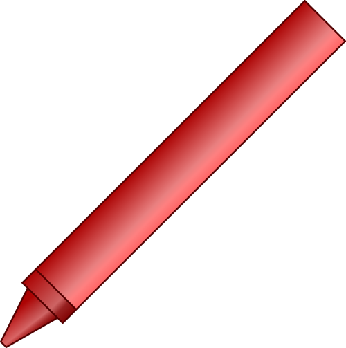 crayon red pen