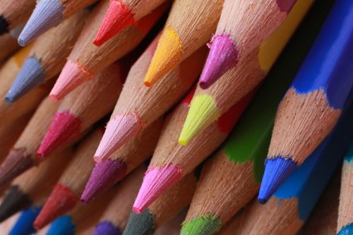 crayon pencil color child